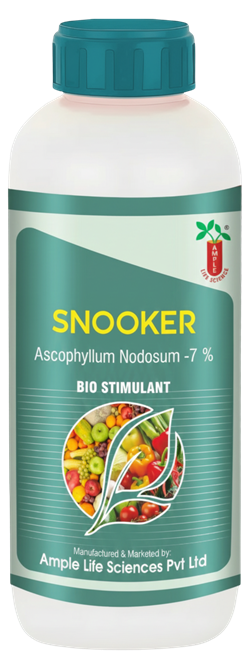 Snooker seaweed bio stimulant bottle